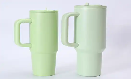 Double Wall Insulated Stainless Steel Mugs with Handles from Factory
